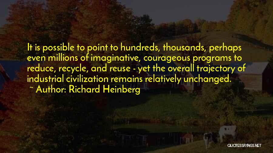 Reduce Recycle Quotes By Richard Heinberg