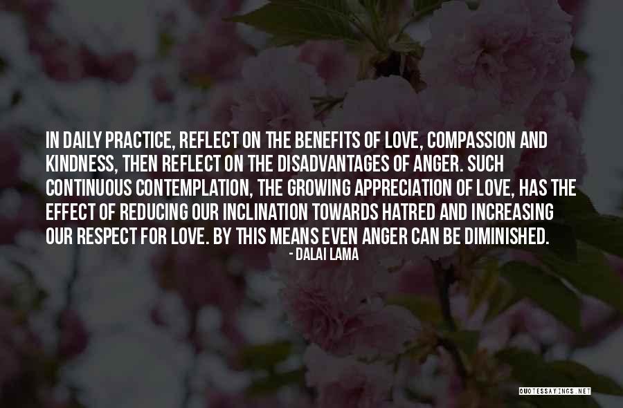 Reducing Love Quotes By Dalai Lama Reducing Love Quotes By Dalai Lama