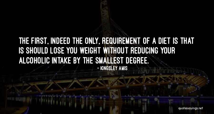 Reducing Weight Quotes By Kingsley Amis