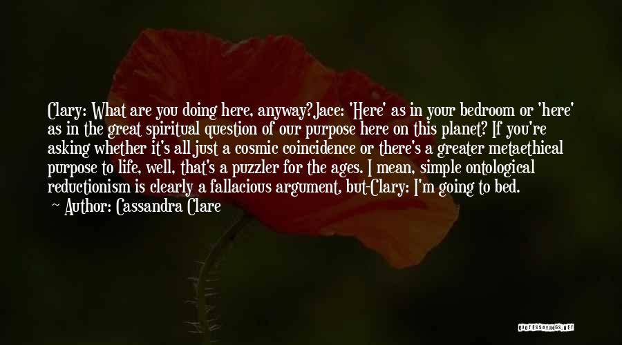 Reductionism Quotes By Cassandra Clare