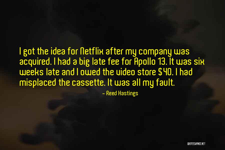 Reed Hastings Netflix Quotes By Reed Hastings