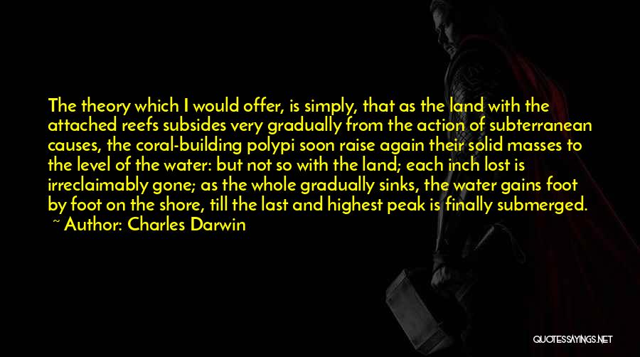 Reefs Quotes By Charles Darwin