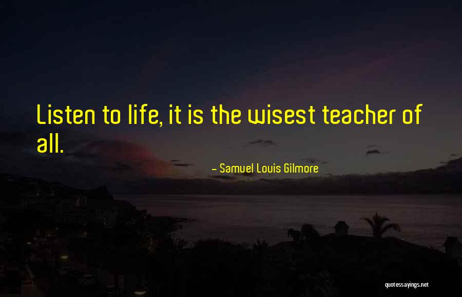 Reencontrar Nos Quotes By Samuel Louis Gilmore