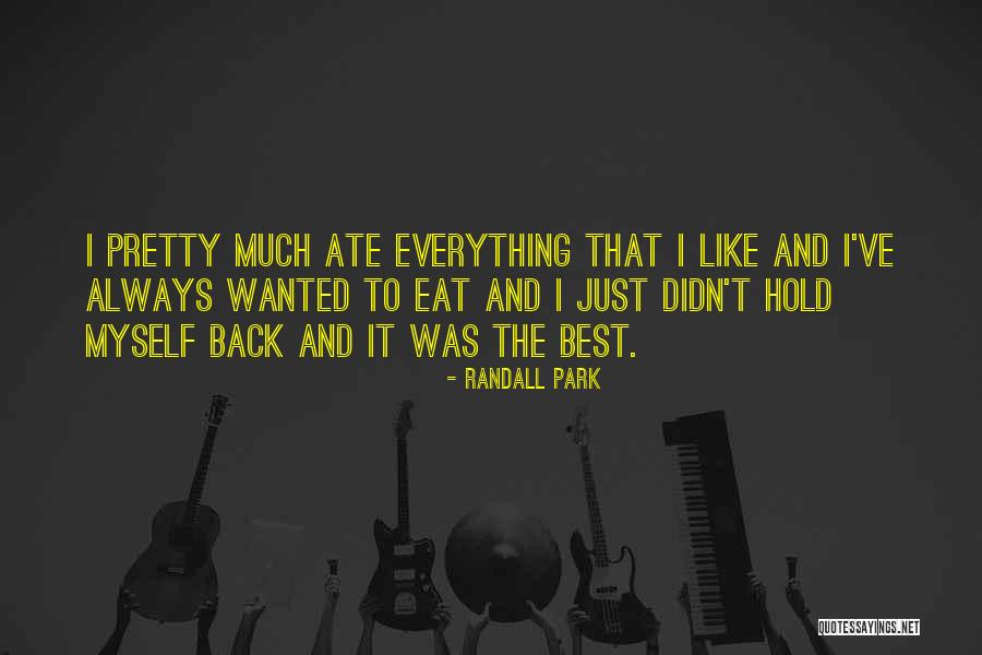 Reentering The Usa Quotes By Randall Park Reentering The Usa Quotes By Randall Park