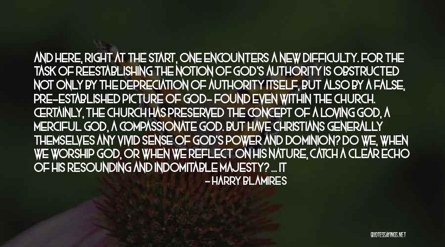Reestablishing Quotes By Harry Blamires Reestablishing Quotes By Harry Blamires