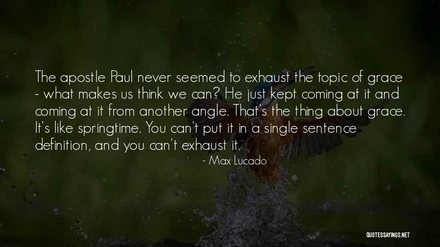 Reestablishing Trust Quotes By Max Lucado Reestablishing Trust Quotes By Max Lucado