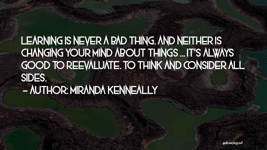 Reevaluate Quotes By Miranda Kenneally
