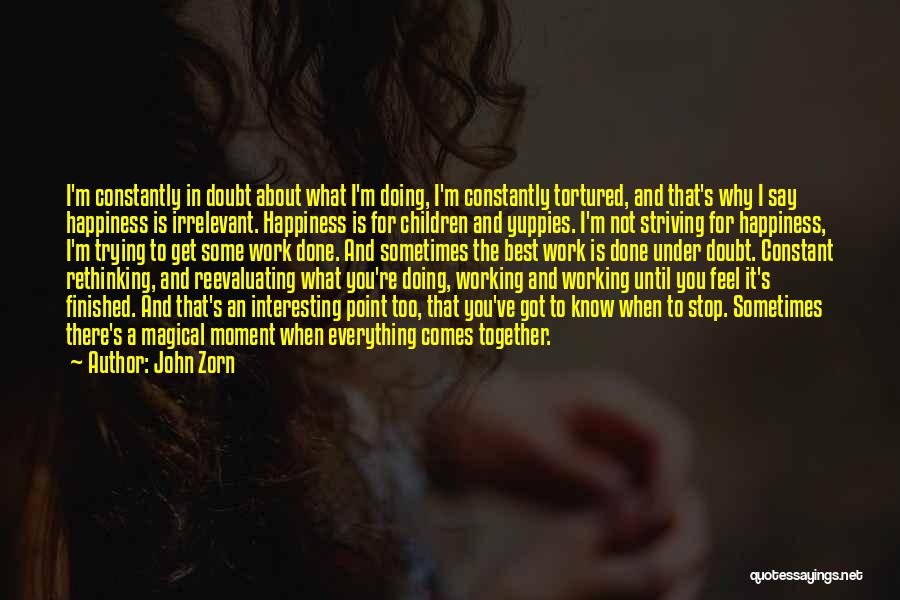 Reevaluating Quotes By John Zorn