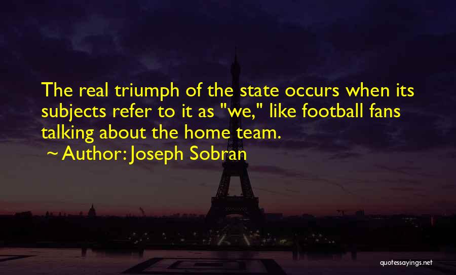 Refer Quotes By Joseph Sobran