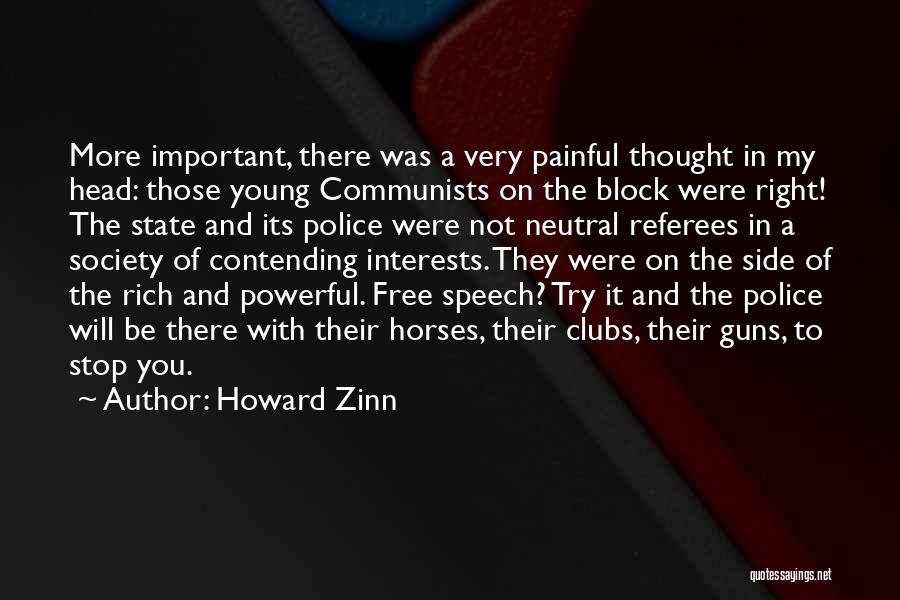 Referees Quotes By Howard Zinn