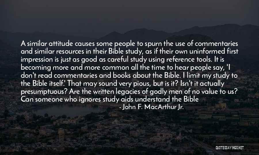 Reference Books Quotes By John F. MacArthur Jr. Reference Books Quotes By John F. MacArthur Jr.
