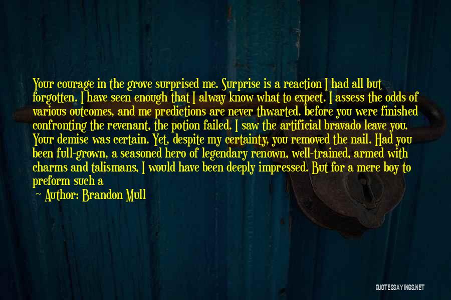 Referencing Spoken Quotes By Brandon Mull