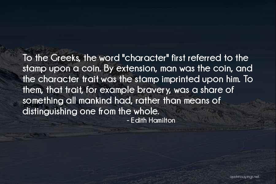 Referred By Quotes By Edith Hamilton