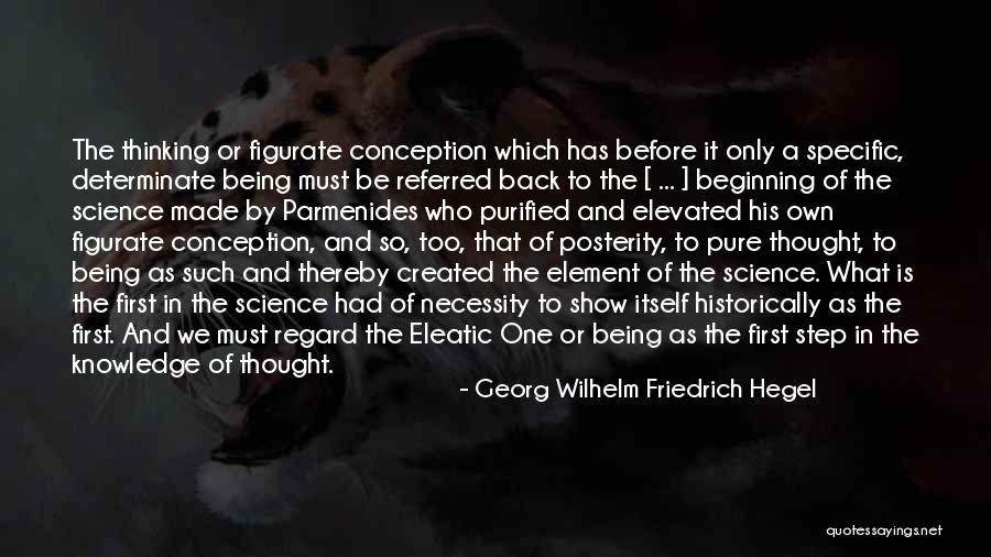 Referred By Quotes By Georg Wilhelm Friedrich Hegel