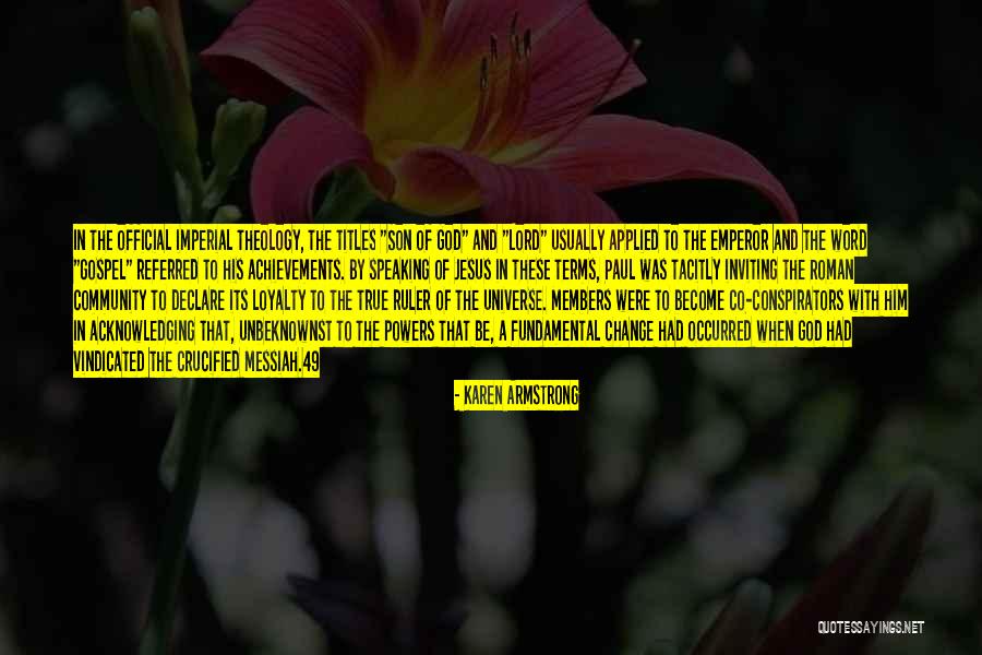 Referred By Quotes By Karen Armstrong