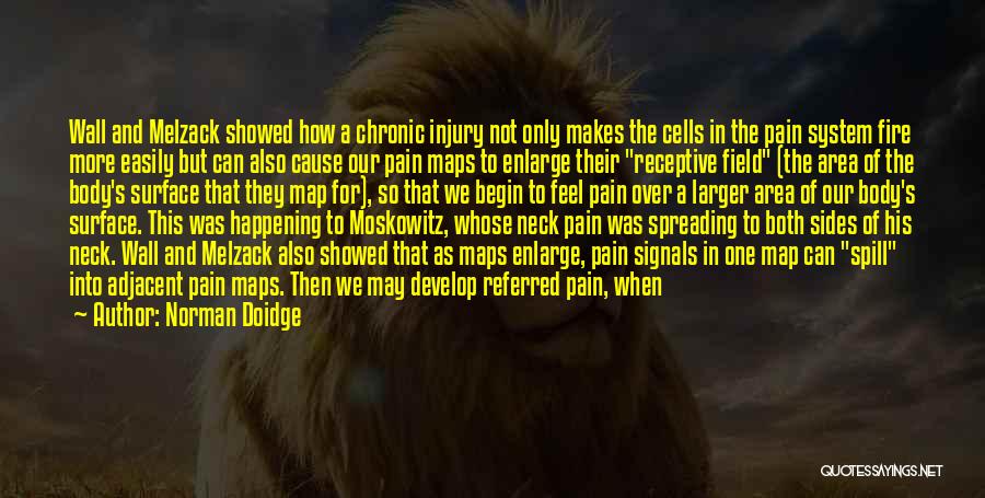 Referred Pain Quotes By Norman Doidge