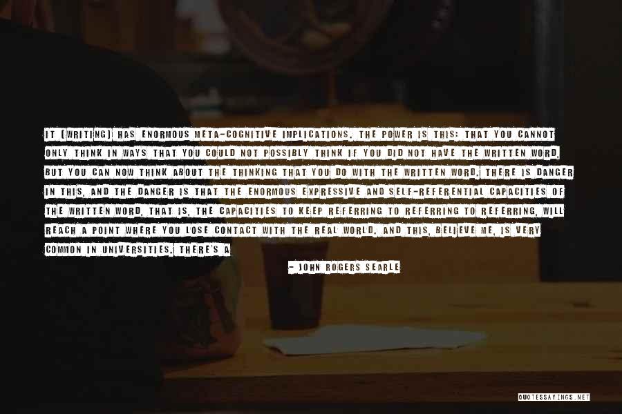Referring To Life Quotes By John Rogers Searle Referring To Life Quotes By John Rogers Searle