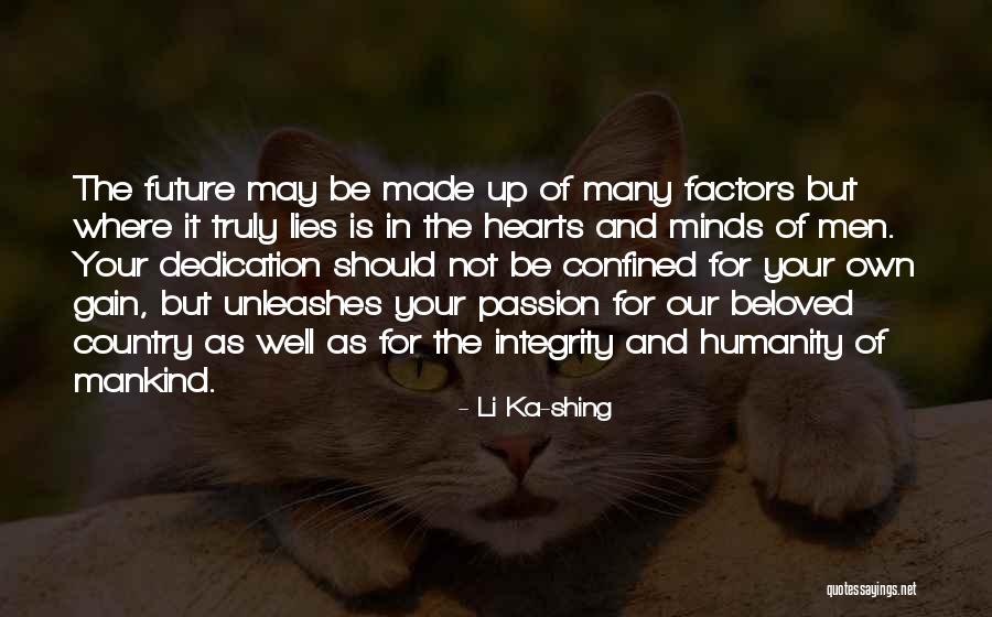 Reffory Quotes By Li Ka-shing Reffory Quotes By Li Ka-shing