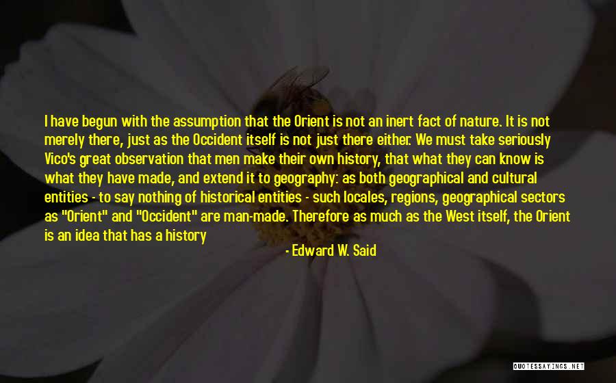 Reflect Nature Quotes By Edward W. Said