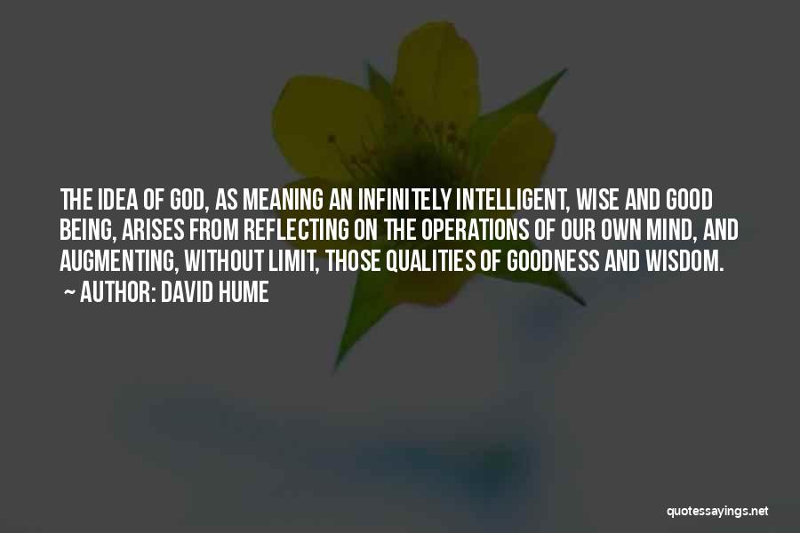 Reflecting God Quotes By David Hume
