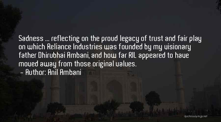 Reflecting On The Past Quotes By Anil Ambani