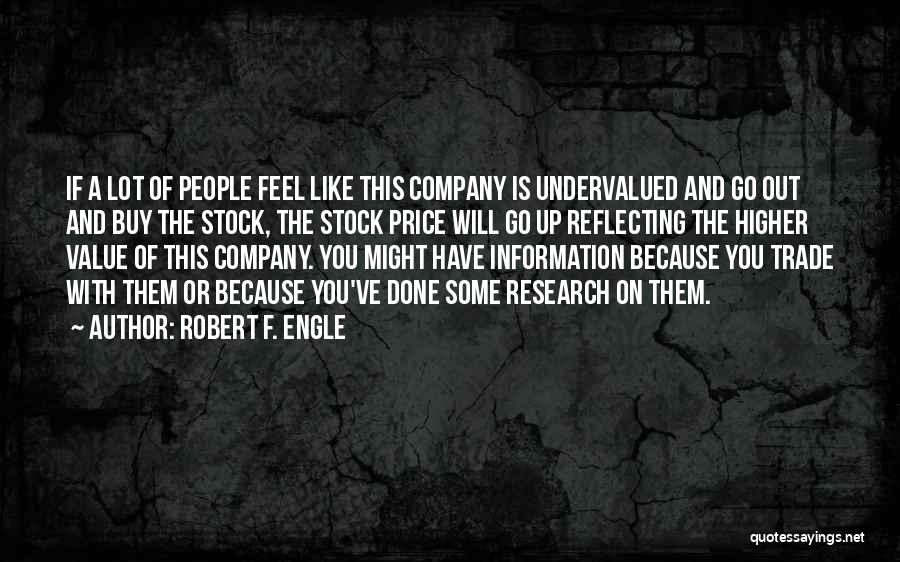 Reflecting Quotes By Robert F. Engle Reflecting Quotes By Robert F. Engle