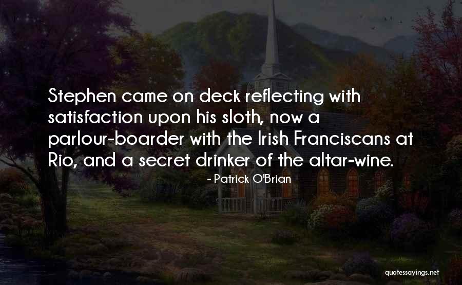 Reflecting Upon Quotes By Patrick O'Brian Reflecting Upon Quotes By Patrick O'Brian