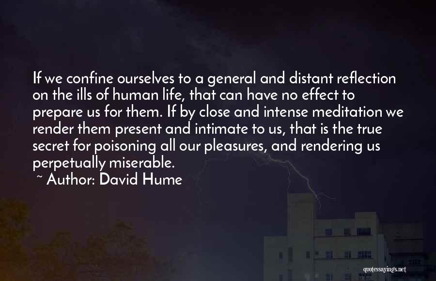 Reflection And Life Quotes By David Hume