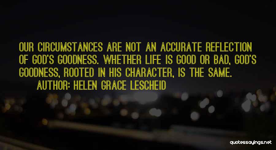 Reflection In Life Quotes By Helen Grace Lescheid