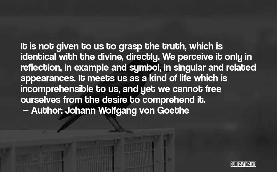 Reflection In Life Quotes By Johann Wolfgang Von Goethe