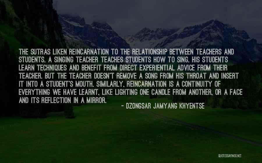 Reflection In Mirror Quotes By Dzongsar Jamyang Khyentse Reflection In Mirror Quotes By Dzongsar Jamyang Khyentse