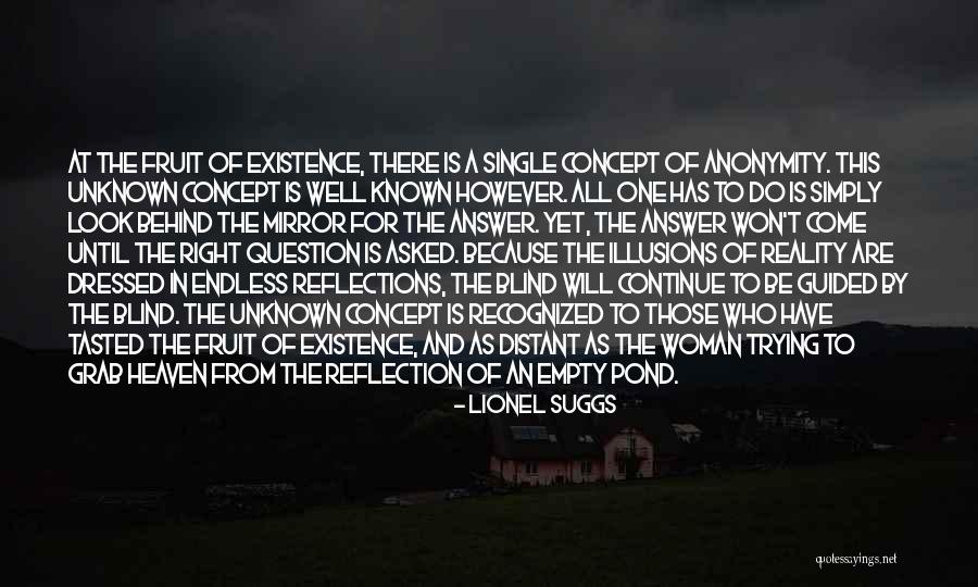 Reflection In Mirror Quotes By Lionel Suggs Reflection In Mirror Quotes By Lionel Suggs