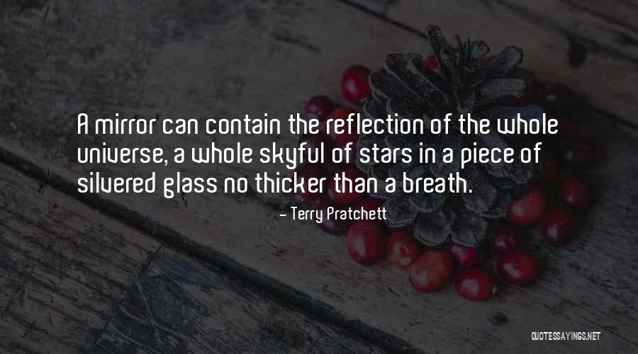 Reflection In Mirror Quotes By Terry Pratchett Reflection In Mirror Quotes By Terry Pratchett