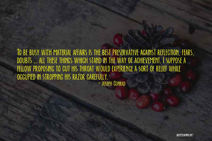 Reflection Of Experience Quotes By Joseph Conrad Reflection Of Experience Quotes By Joseph Conrad