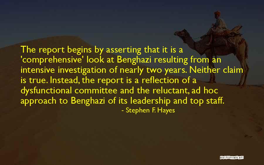 Reflection Of Leadership Quotes By Stephen F. Hayes Reflection Of Leadership Quotes By Stephen F. Hayes