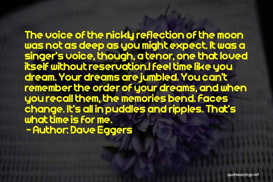 Reflection Of Me Quotes By Dave Eggers