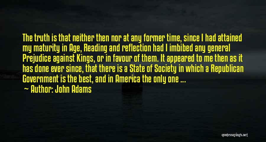 Reflection Of Me Quotes By John Adams