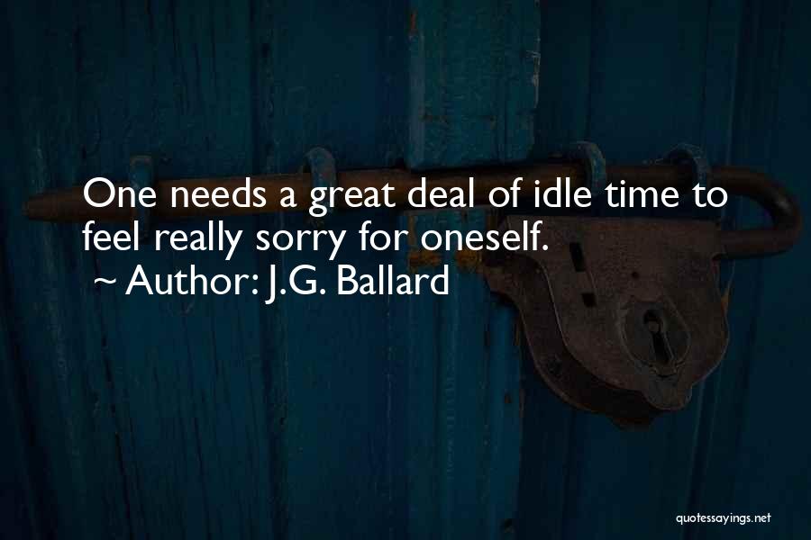 Reflection Of Oneself Quotes By J.G. Ballard