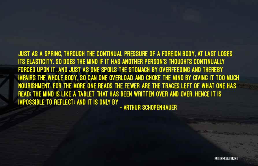 Reflection Of Thoughts Quotes By Arthur Schopenhauer Reflection Of Thoughts Quotes By Arthur Schopenhauer