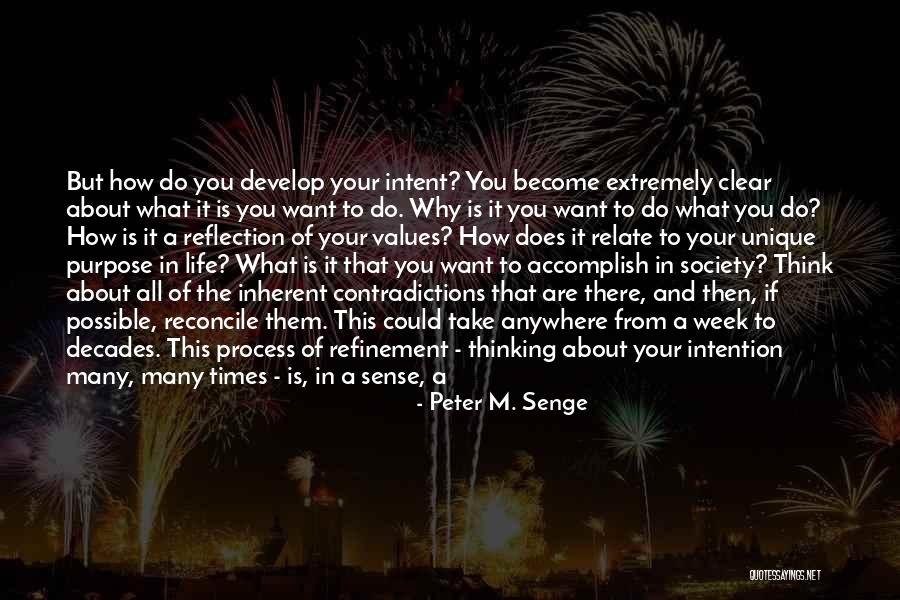 Reflection Of What You Think Quotes By Peter M. Senge Reflection Of What You Think Quotes By Peter M. Senge
