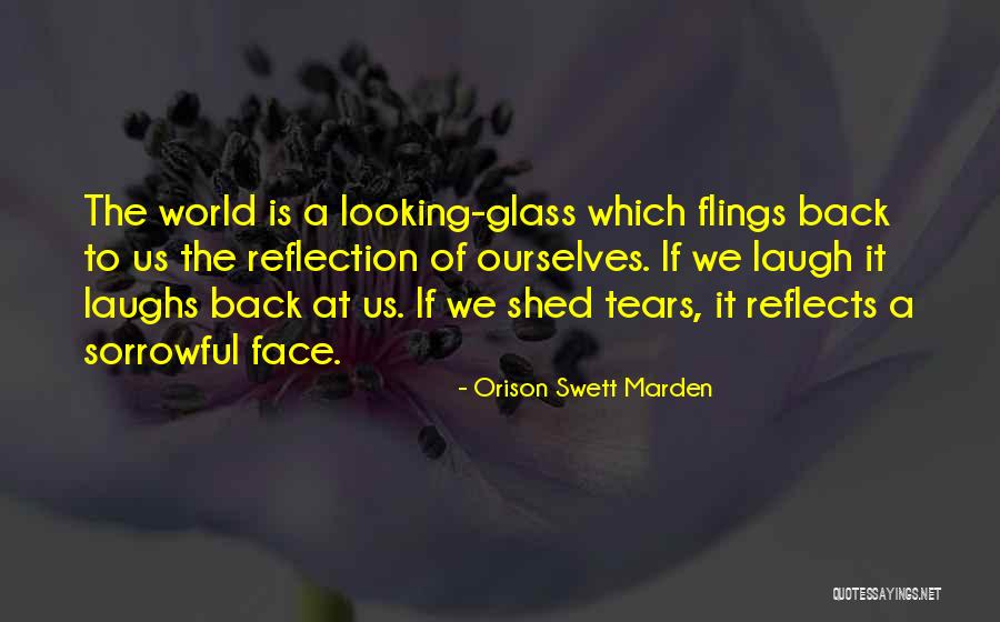 Reflection Of Your Face Quotes By Orison Swett Marden Reflection Of Your Face Quotes By Orison Swett Marden