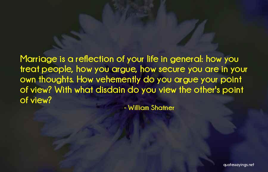 Reflection Of Your Thoughts Quotes By William Shatner Reflection Of Your Thoughts Quotes By William Shatner