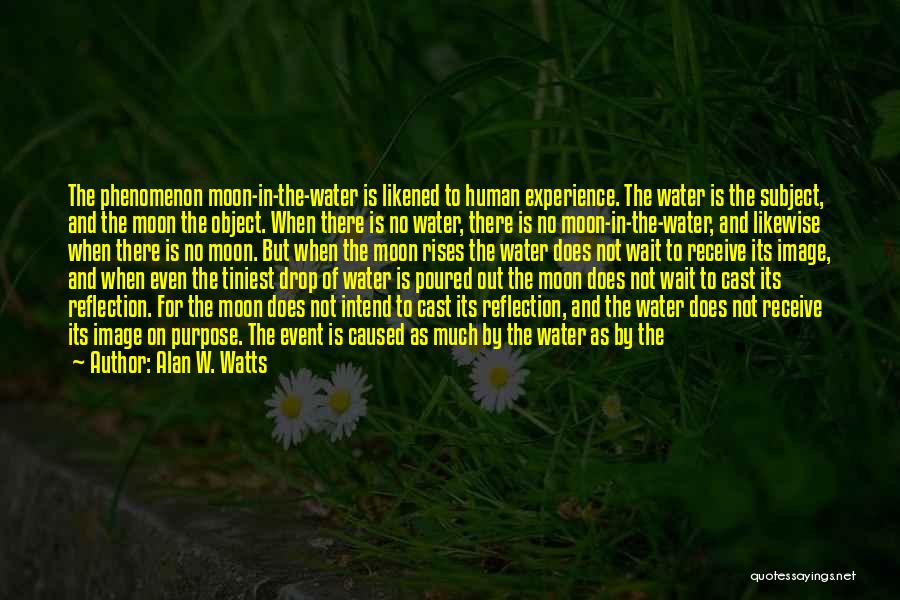 Reflection On The Water Quotes By Alan W. Watts