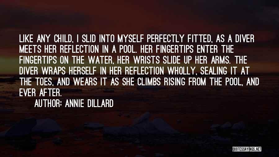 Reflection On The Water Quotes By Annie Dillard
