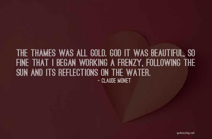 Reflections In The Water Quotes By Claude Monet Reflections In The Water Quotes By Claude Monet
