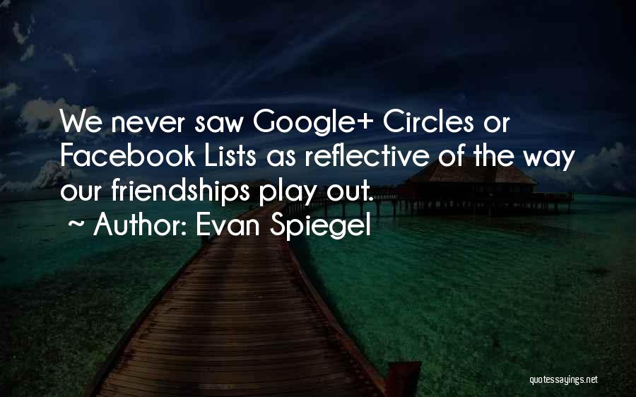Reflective Quotes By Evan Spiegel