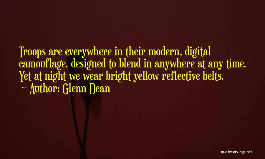 Reflective Quotes By Glenn Dean