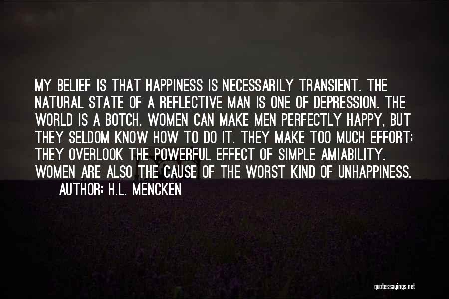 Reflective Quotes By H.L. Mencken