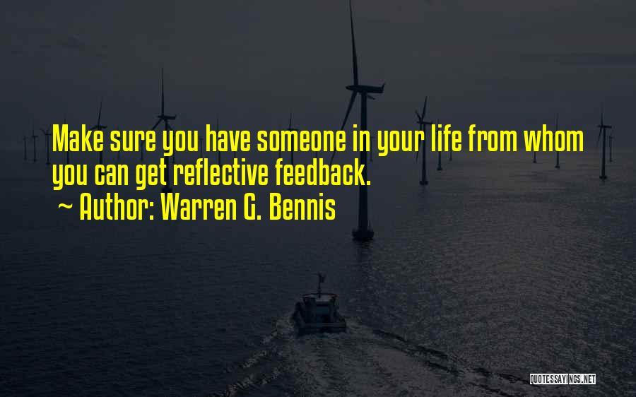 Reflective Quotes By Warren G. Bennis