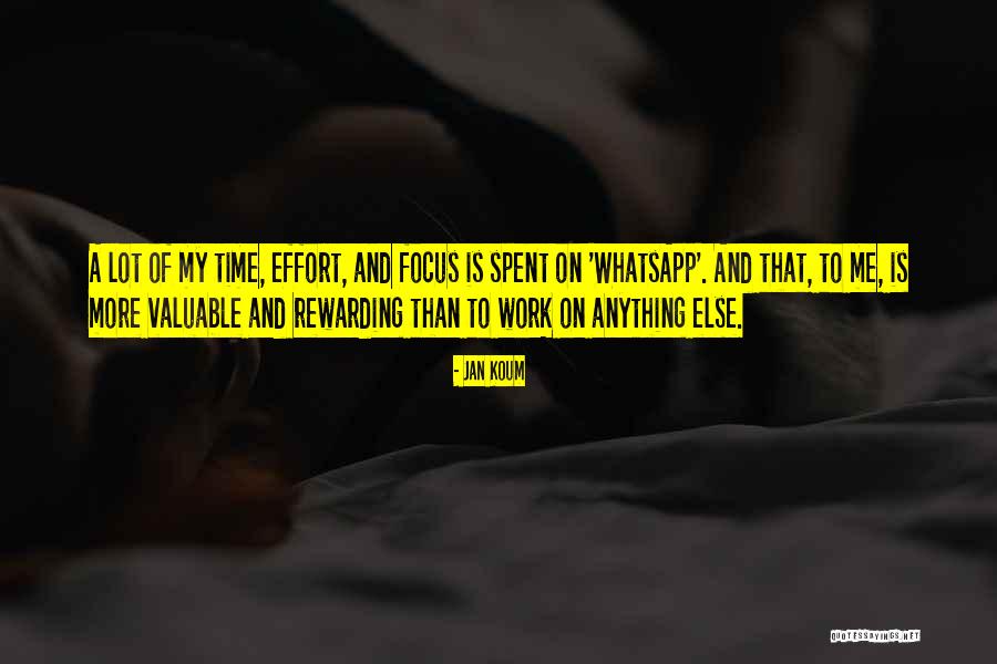 Reflecton Quotes By Jan Koum Reflecton Quotes By Jan Koum